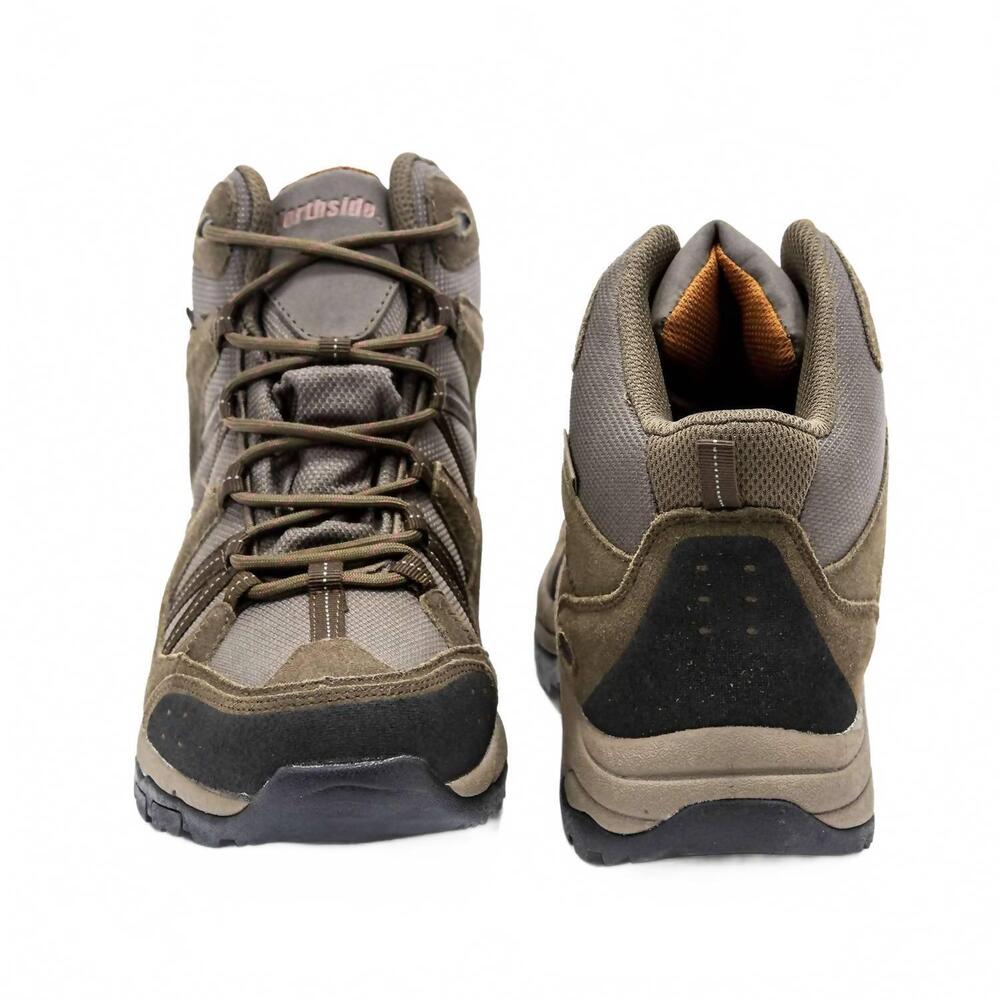 NEW NORTHSIDE men's freemont waterproof trail boots in bark - Picture 4 of 8